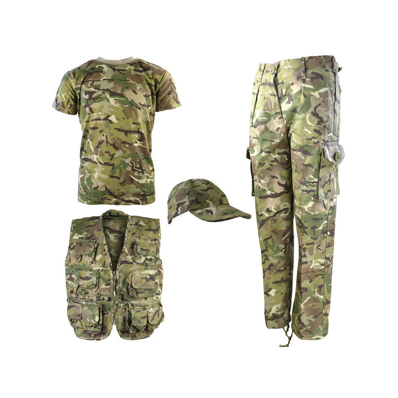 Kids Camouflage Army Kit - MTP