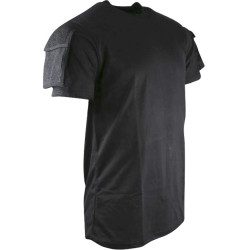 Tactical T-Shirt with Velcro for patches - Black