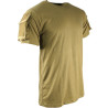 Tactical T-Shirts with Velcro for patches - Sand