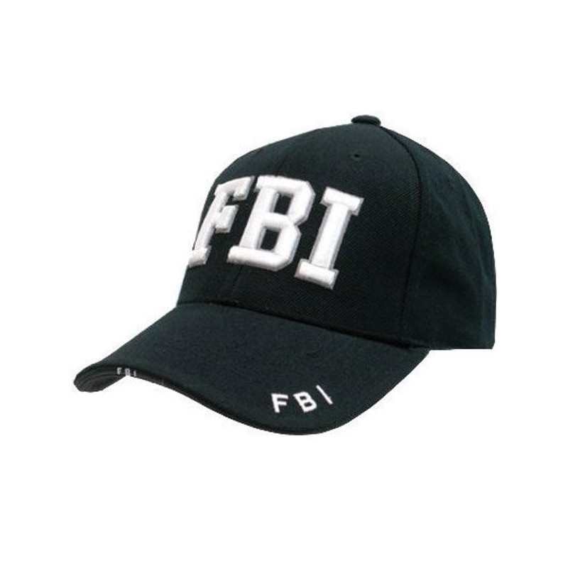 3D Baseball Cap - FBI