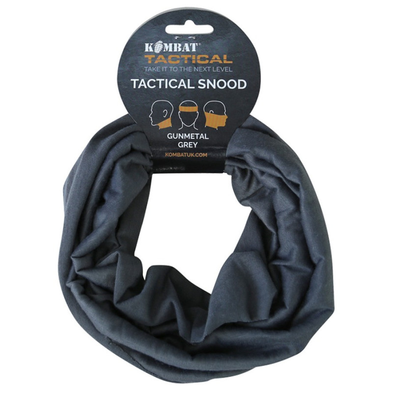 Combat Snood Gun Metal Grey