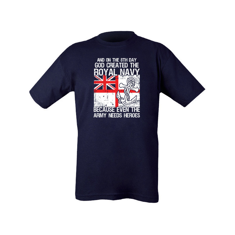 God Created the Royal Navy T-Shirts