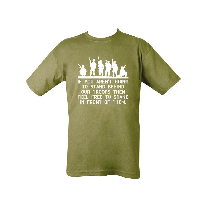 Stand Behind our Troops - T-Shirt