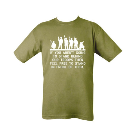 Stand Behind our Troops - T-Shirt