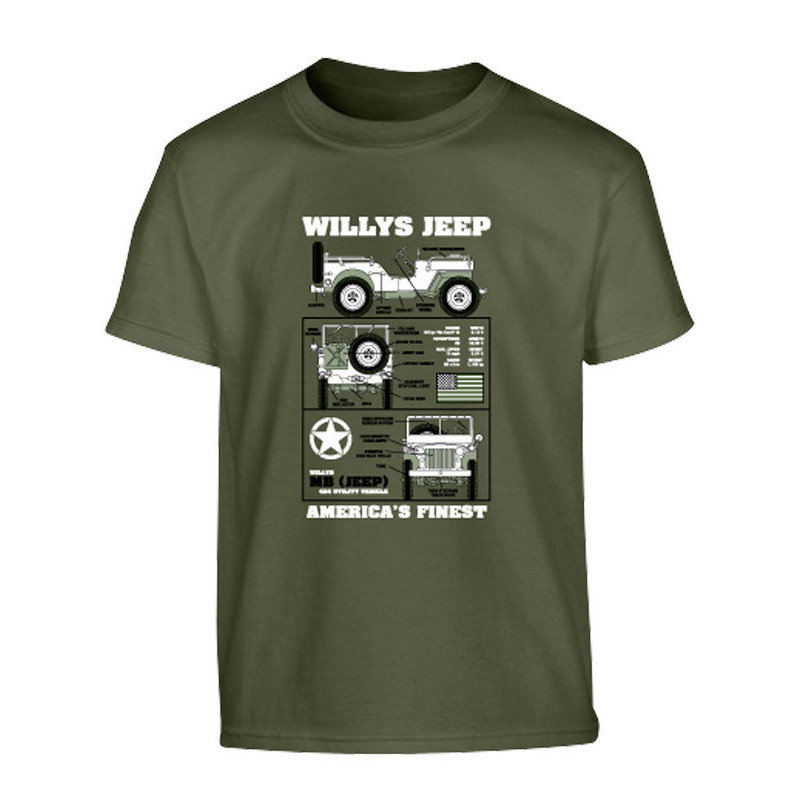 Kids Willy's Jeep Tee