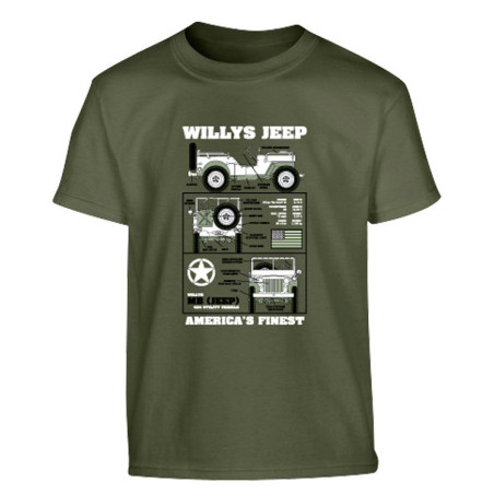 Kids Willy's Jeep Tee