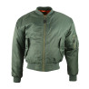 Bomber Jacket Olive Green