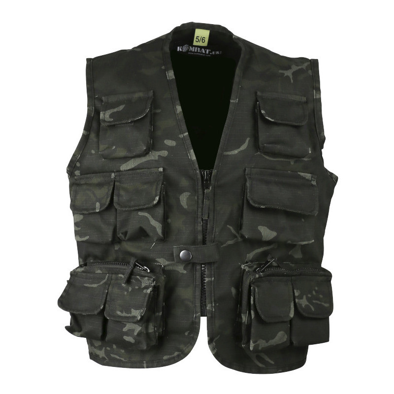 Kids Tactical Vest BTP Black