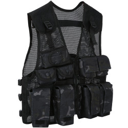 Kids Assault Vest MTP Black