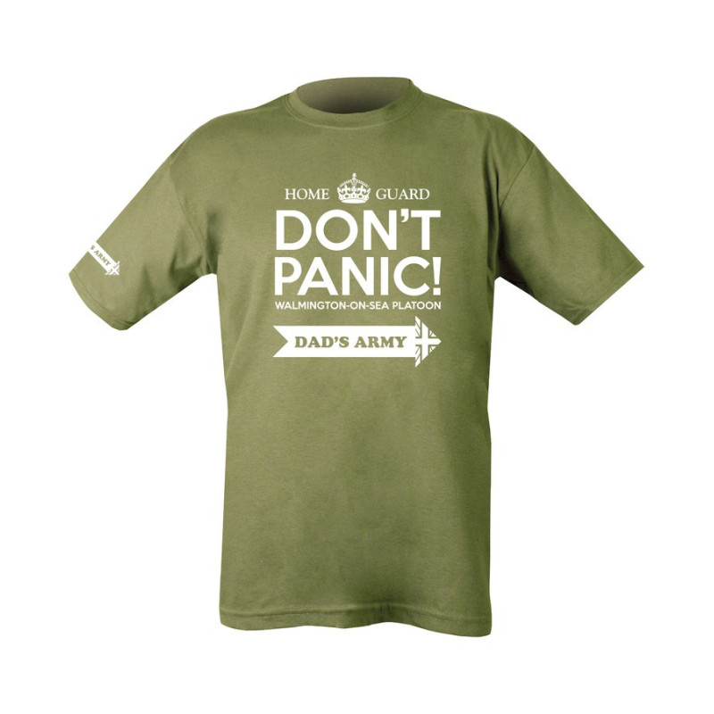 Don't Panic Dad's Army T-Shirt