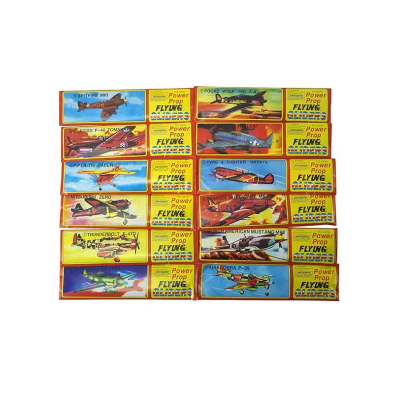 WWII Gliders - Box of 24 Assorted