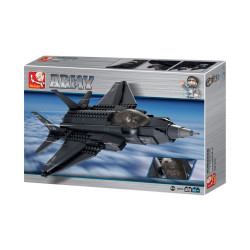 Fighter Jet Brick Toy