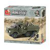 Troop Transporter Brick Toy