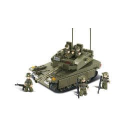 Army Tank Large Brick Toy