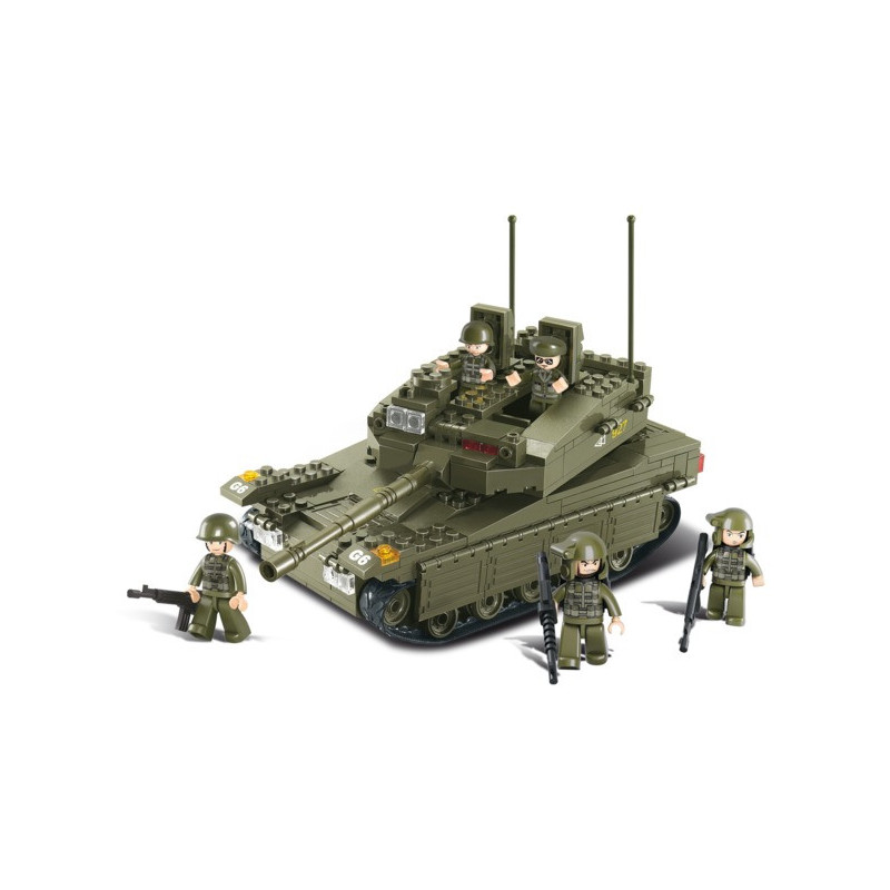 Army Tank Large Brick Toy