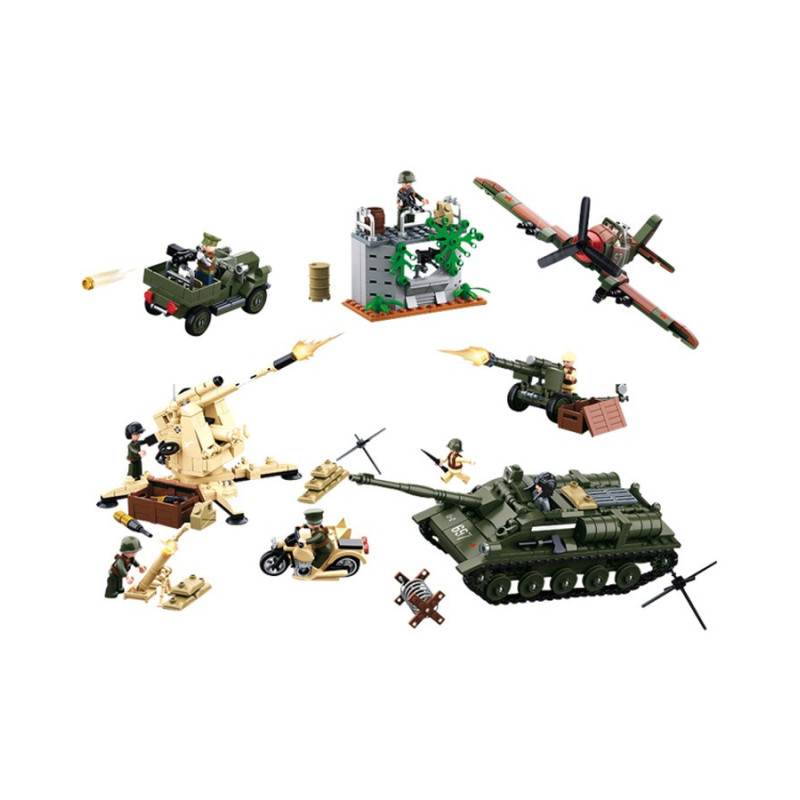 WWII Battle of KURSK Brick Set