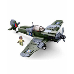 RAF Spitfire Brick Toy