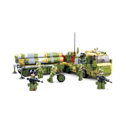 6 in 1 Launching Vehicle Brick Set