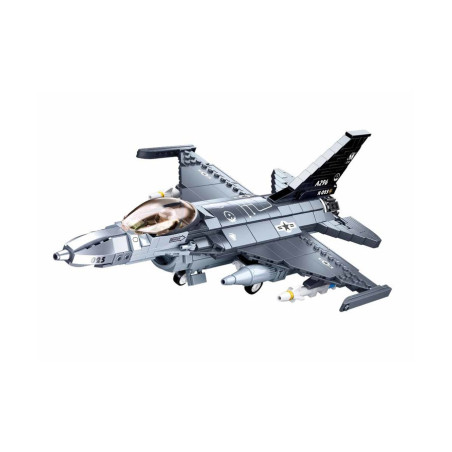 F16 Fighter Aircraft Brick Set