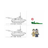 T72 Tank Brick Set